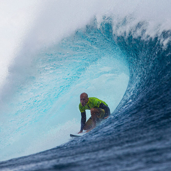 Of course, Cloudbreak is still Cloudbreak, and barrels were found, sometimes in the oddest places. The world's best surfers certainly are good at surfing.