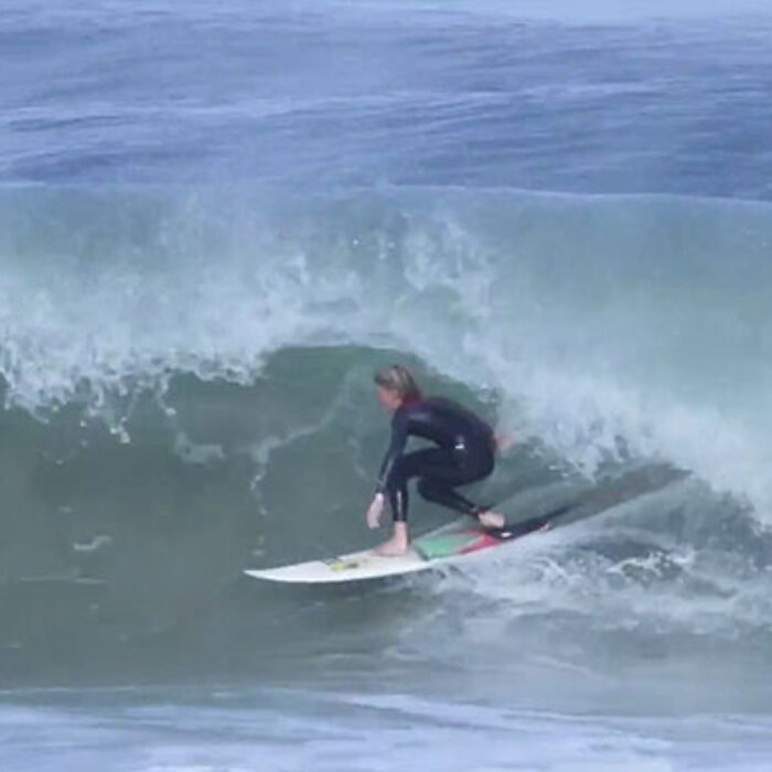 The title of the edit comes simply from something Wil said after he got off the phone one day before we walked down to the beach. He's just a kid, afterall. But he surfs like a man.