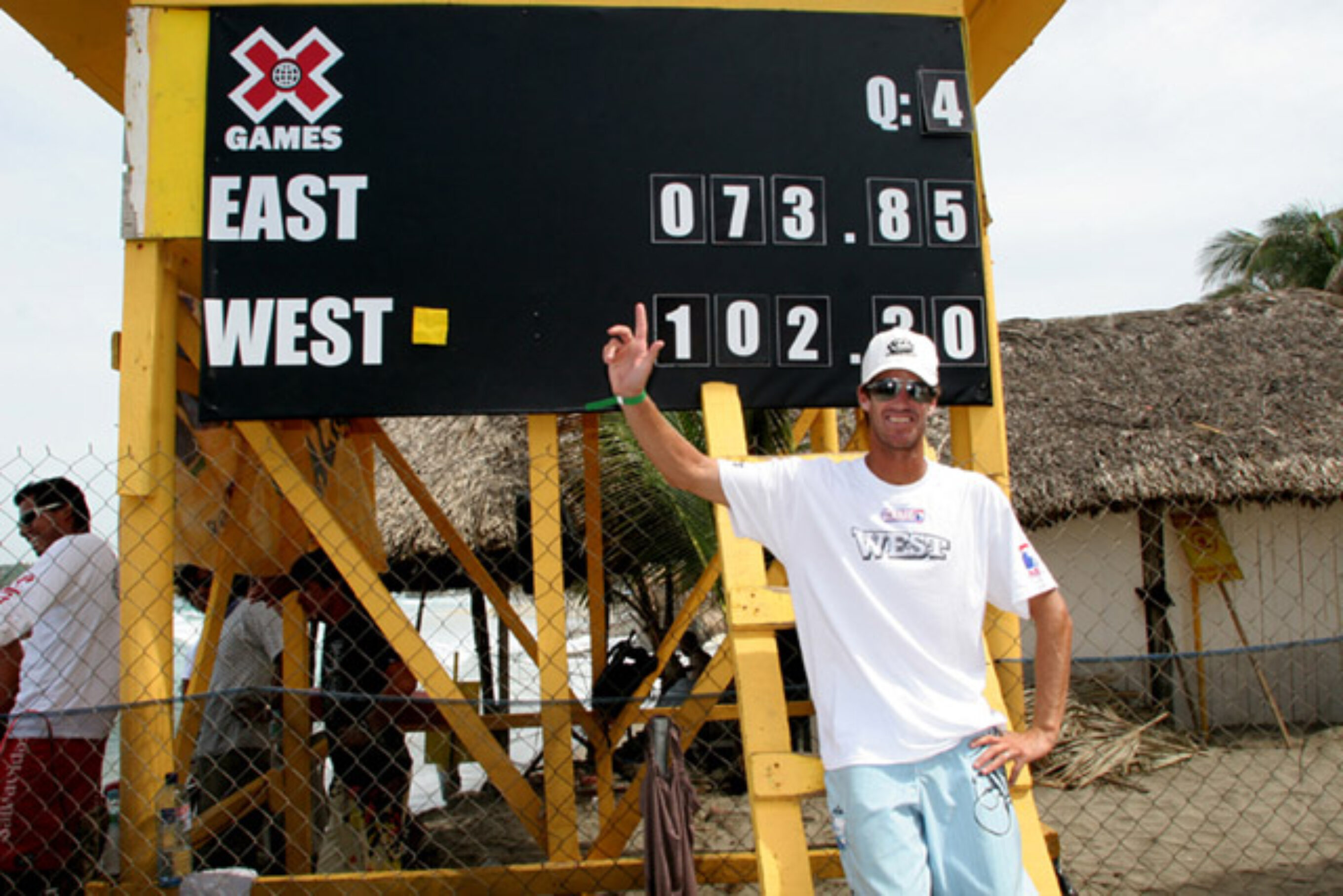 This very well may be the last West vs. East surf showdown, which means Coach Snips has the last laugh. Photo:  Surfline 