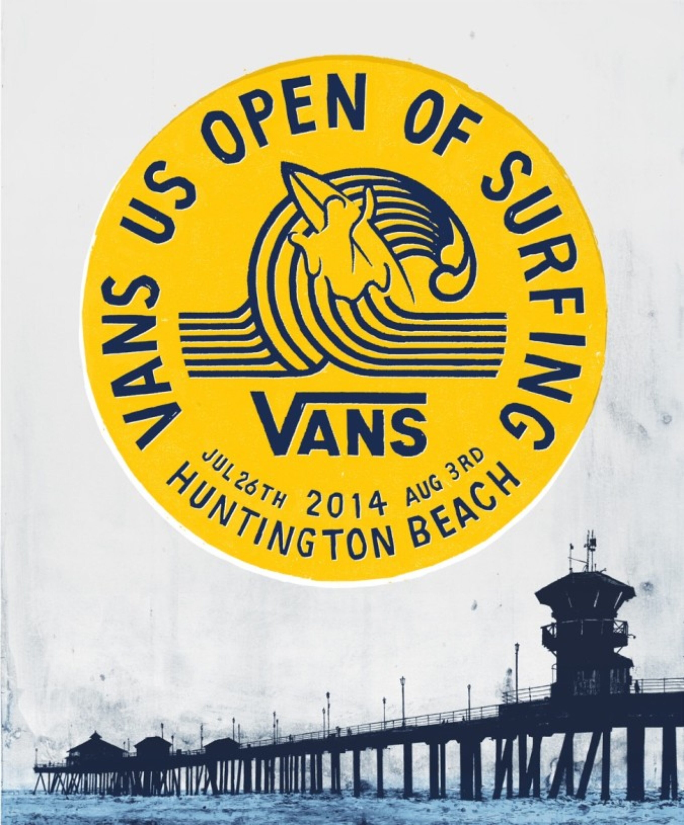 The Vans US Open of Surfing returns to Huntington Beach July 26th to August 3rd. Photo:  Vans US Open of Surfing 
