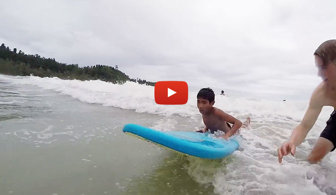 The Fresh Air Project's idea of sustainable surf travel is to provide an authentic surf travel experience that fosters lifelong relationships and new perspectives.