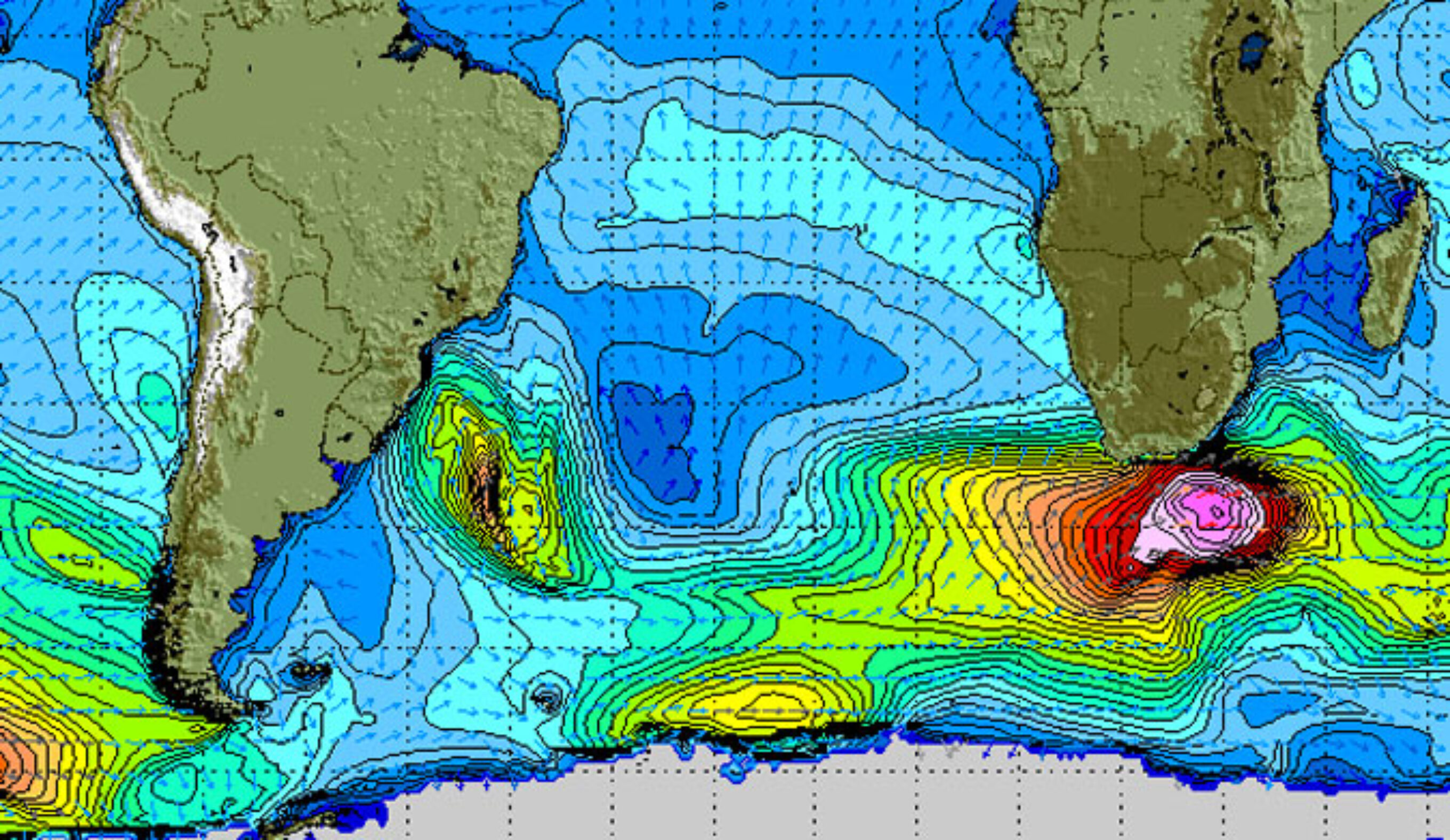 The largest swell of the season is approaching South Africa putting big wave surfers on high alert for a possible call at Dungeons for the ASP Big Wave World Tour