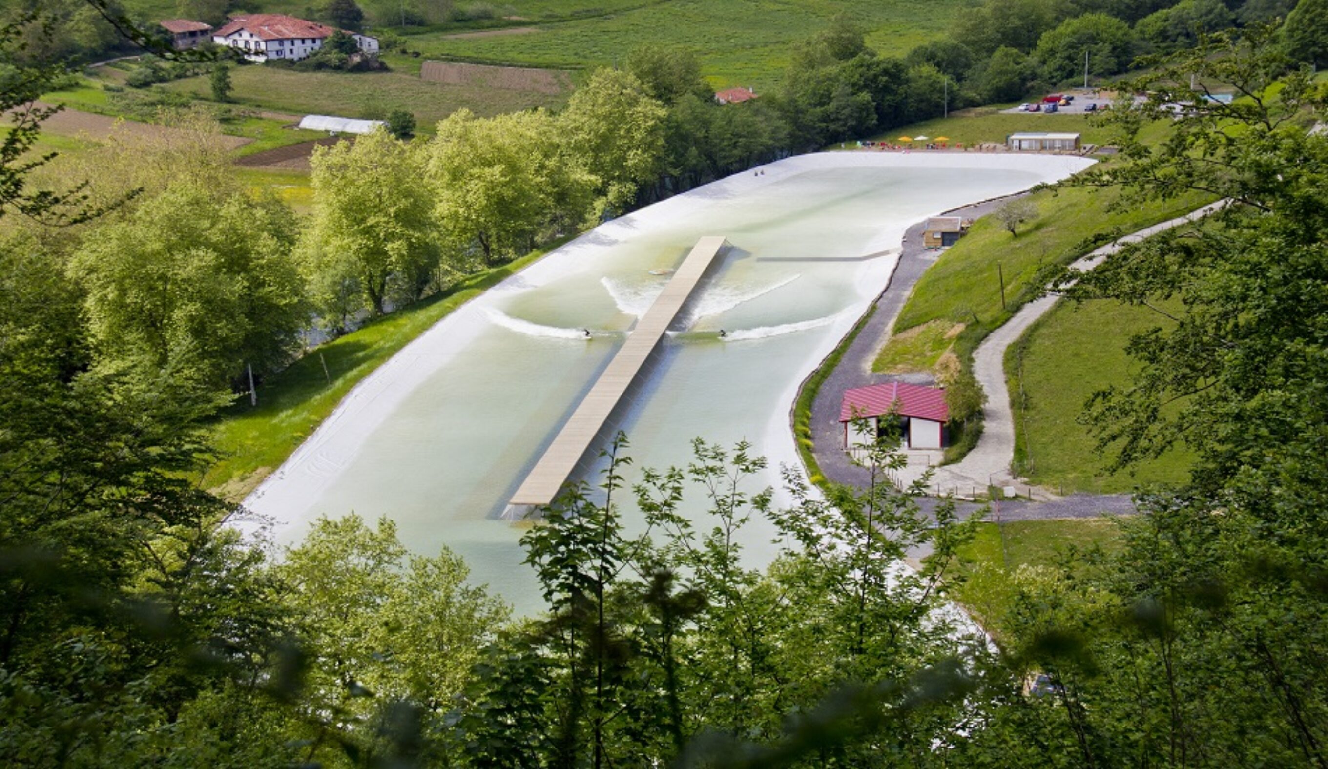 From a wave pool in London to this. The evolution of the wave pool.