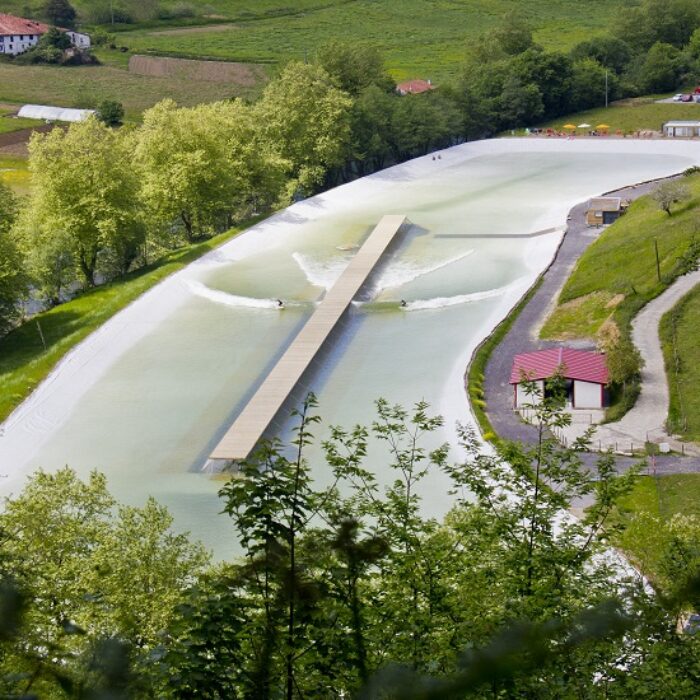 From a wave pool in London to this. The evolution of the wave pool.