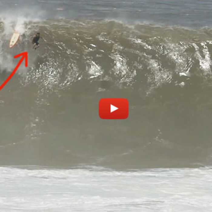 Take Ricardo dos Santos, for instance. Pushing the eject button on the edge of a watery ledge, the Brazilian probably took a pretty decent beating. And it's awesome.