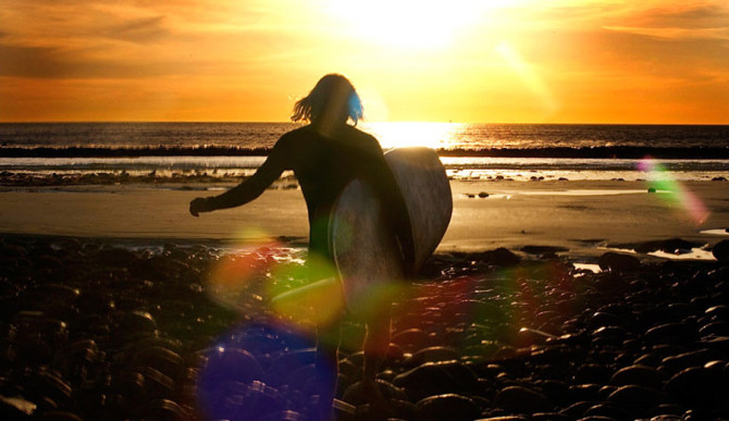 Sunset Surf