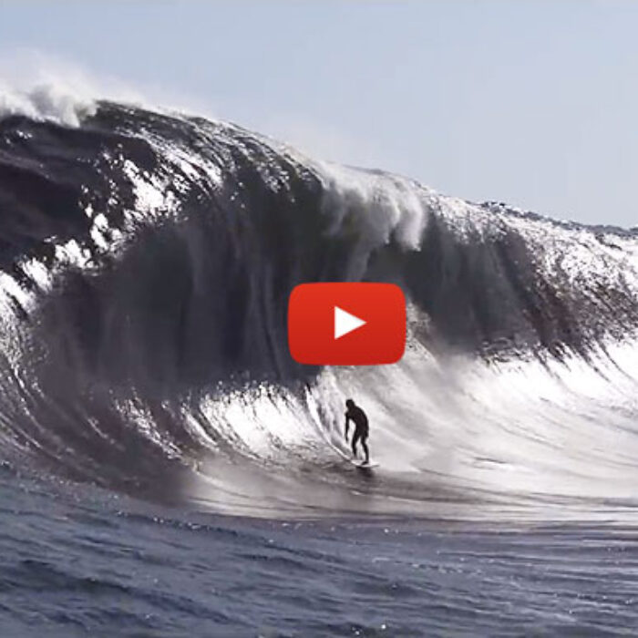 This is ridiculous. Just ridiculous. Brad Norris, from Perth, WA, looks way too casual on this stupidly thick wave at The Right.