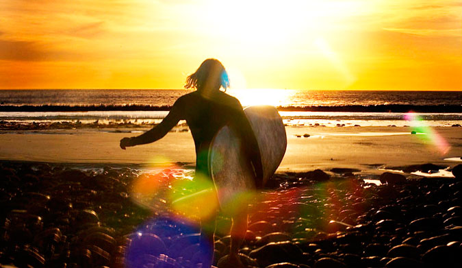 "And the best part? I still suck. I know that I have a long way to go. But for the first time in my life, I don't care." Photo: Robb Wilson