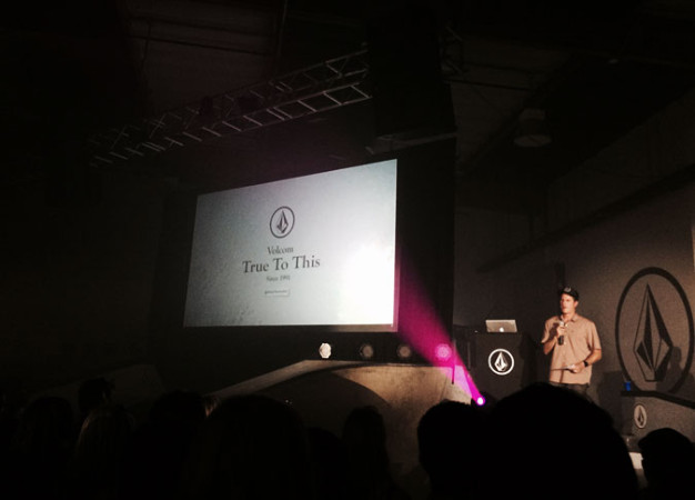 True to this. That's the new way for Volcom.