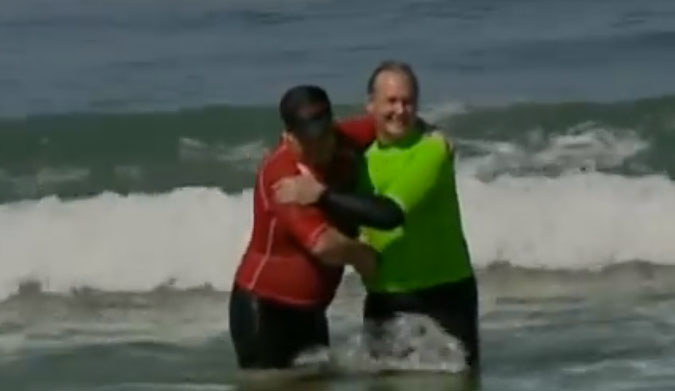 The ocean has its own energy, and its own life, which keeps us coming back. What's amazing is to see what the ocean can do for veterans that return from Iraq or Afghanistan, with physical damage, emotional scars, or both.