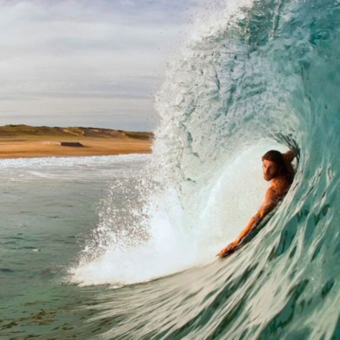 The bare slide. Photo: Stéphane Salerno