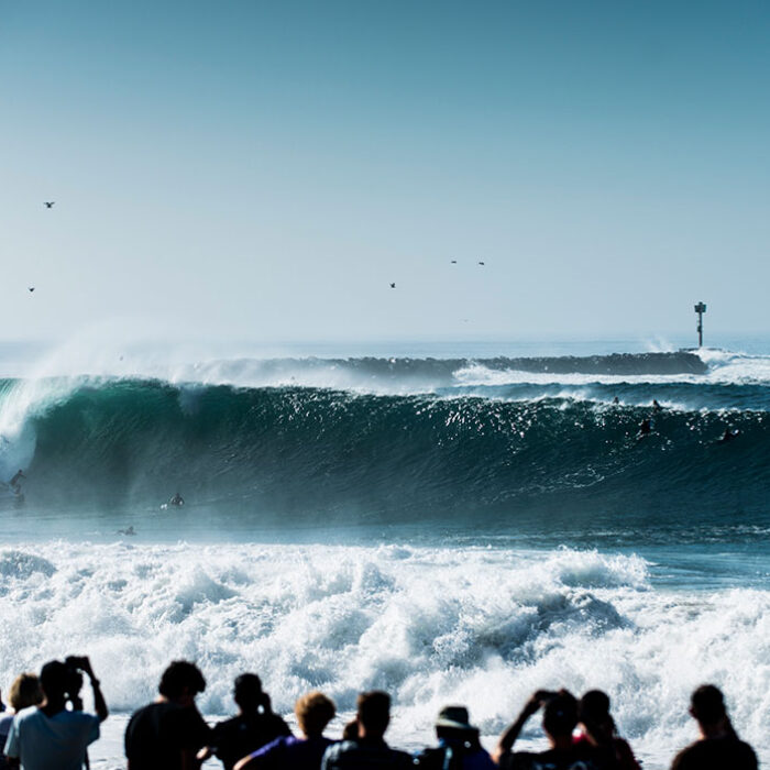Newport caught perhaps the biggest brunt of the storm, and things got really real, really quick.