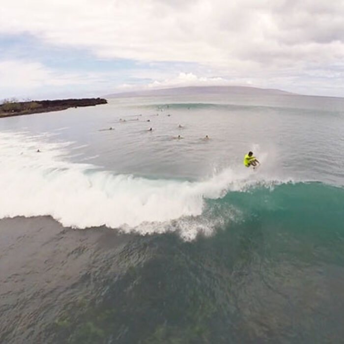 Summer is here, sun is shining and the weather is sweet in Maui. This is the first south swell in Hawaii filmed by my friend in a surf spot never seen from the drone’s view.