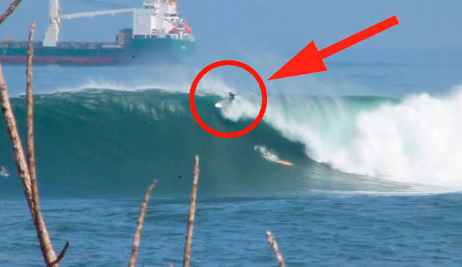 Turning and going when you're this late on the takeoff takes something more than heart. What it takes is north of the heart, and south of the knees.