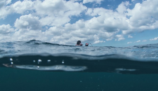 There is still a lot of work, and paddling, to do. Photo: Hayden O'Neill
