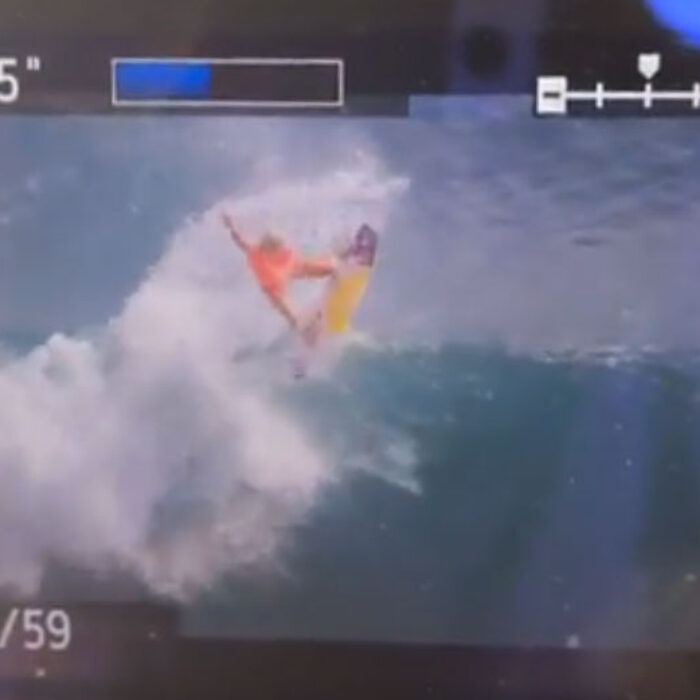 Bethany Hamilton charges. People forget that. They shouldn't.