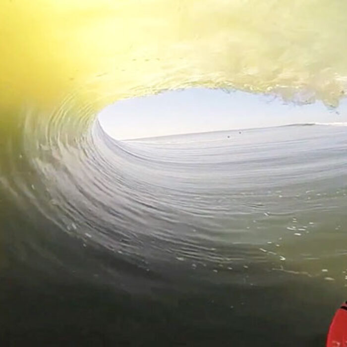 Koa Smith should probably stop surfing. The term "chasing the dragon" comes to mind here – after this ridiculously perfect Skeleton Bay barrel, not much else is going to compare.