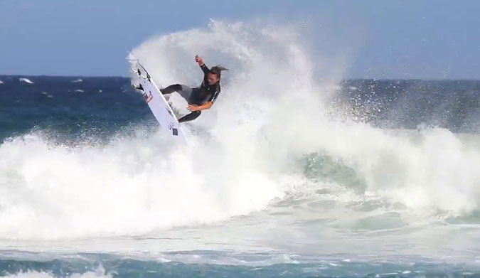 Dane and I had this clip in mind for a while. We were always coming up with ideas, but we never actually got around to doing it, because Dane was at film school.