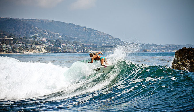 Taylor, backhand and at home.