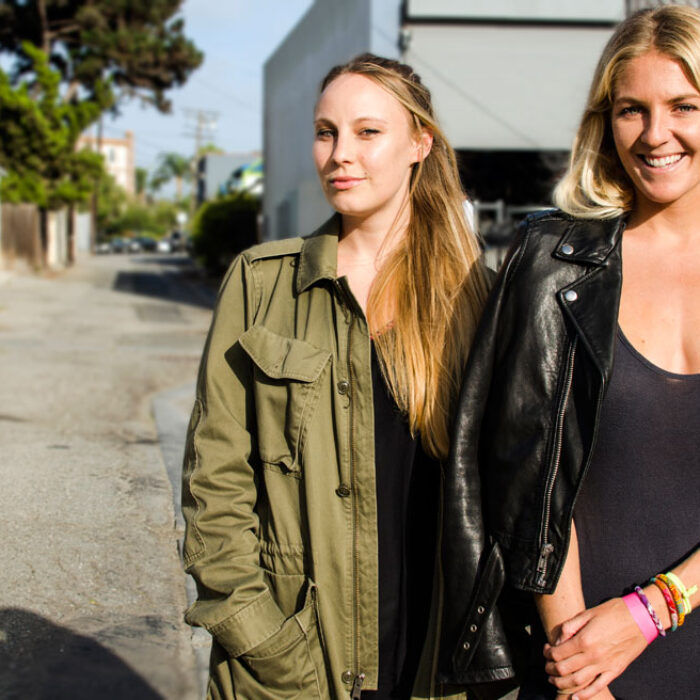 Stephanie Gilmore and Ava Warbrick open up about their newest release, Stephanie In the Water. Photo: Dan Lemaitre