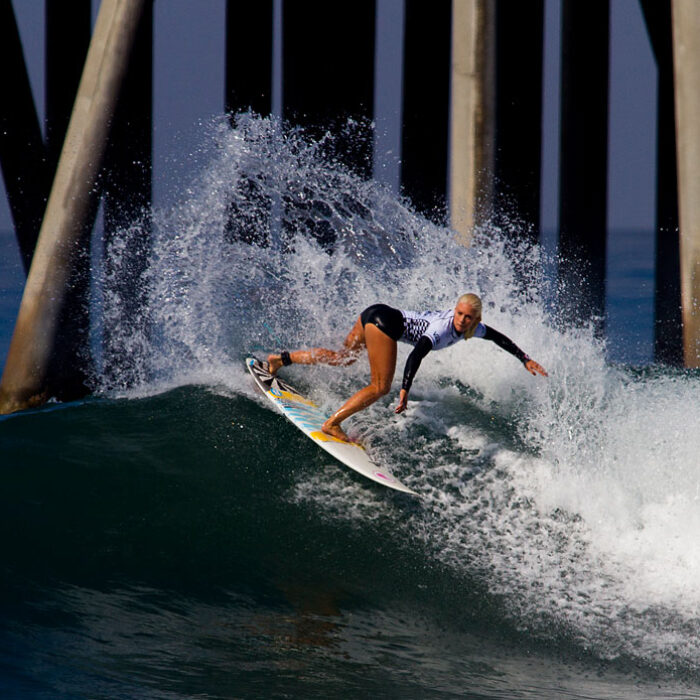 The US Open at Huntington Beach is a carnival. It's not really about surfing – it's more about the scene. The surfing just acts as a catalyst, of sorts. People show up. People party. People surf. But most of all, people party.