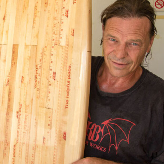 All you need is a little ingenuity and a few yardsticks. Photo: Alex Doseff