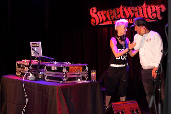 Keala Kennelly and Ari Lurie. Photo: Nick Allen