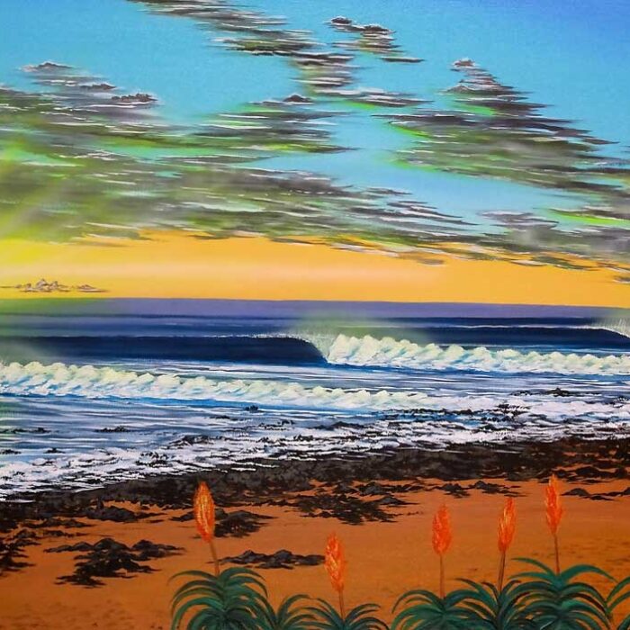 Lineup shot of one of the best righthand point breaks on the planet. Photo: Yerba