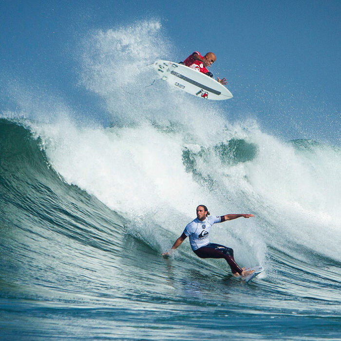 The Quik Pro France is on, and it's in full force. With a swell filling in that's turning Hossegor into what we all expect, the world's best surfers are lighting up.