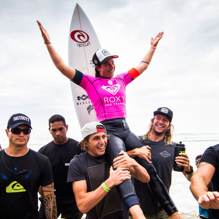 "That was one of the best Finals I've ever been in, wave-wise," Wright said after her win.