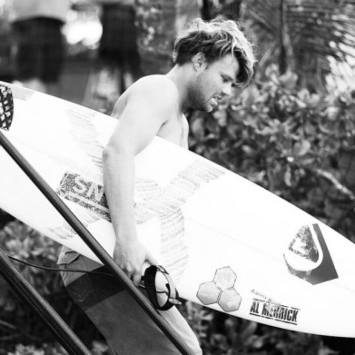 Dane Reynolds at a contest is kind of a rare thing.