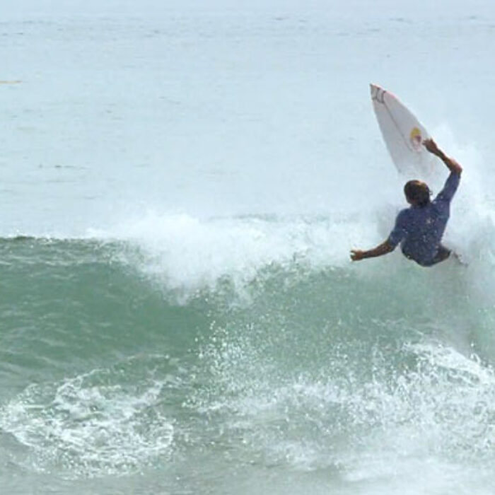 The best thing about this clip is that NOFX is in it. Timeless, just like Julian WIlson's bottom turn at the 1:05 mark.