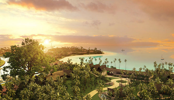 An artist's rendering of Vunabaka. 