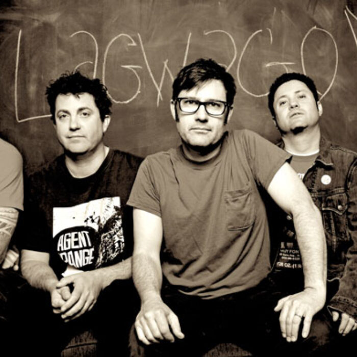 Joey Cape, center. Lagwagon has been a staple in the music scene for years.
