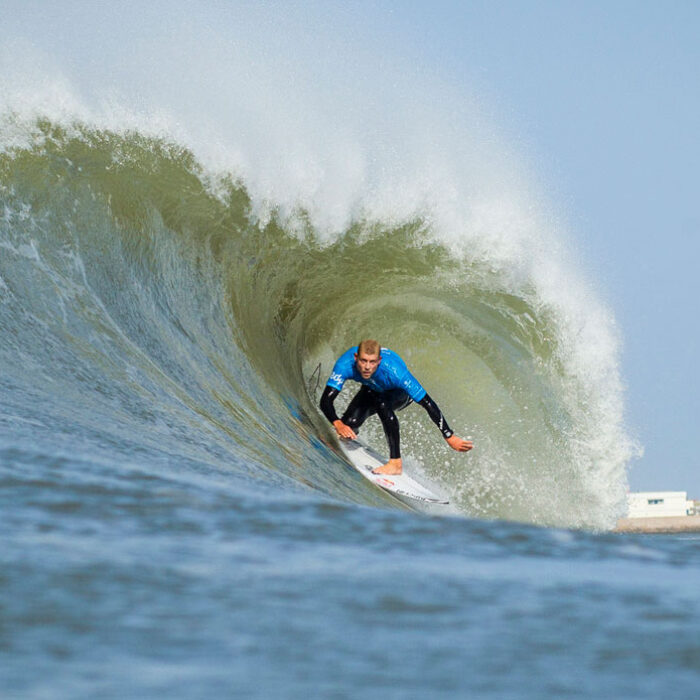 Mick Fanning won the Moche Rip Curl Pro Portugal defeating Jordy Smith in the Final. Today's victory marks Fanning's third of the 2014 season including the Rip Curl Pro Bells Beach and the JBay Open. Photo: ASP/Poullenot