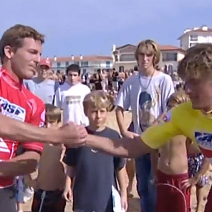 This is the kind of surfing that Andy brought to the Tour – and boy, do we miss it.
