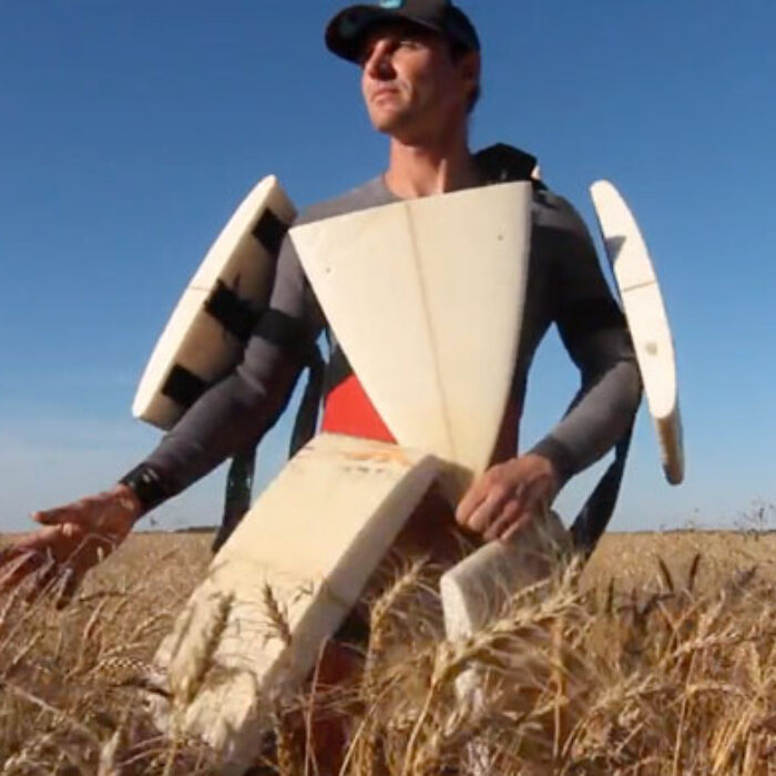 There's not a lot of surfing in Alberta, Canada's wheat-iest province.