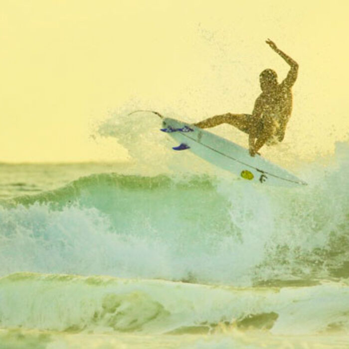 The only thing higher than Tad's airs are his grades. Photo: Garrett Moon
