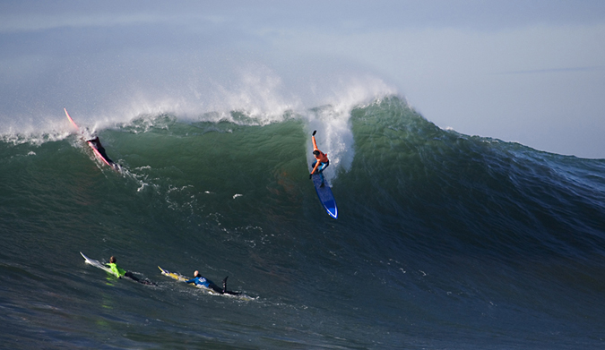 Greg Long, Mavericks. Photo:  Seth Migdail