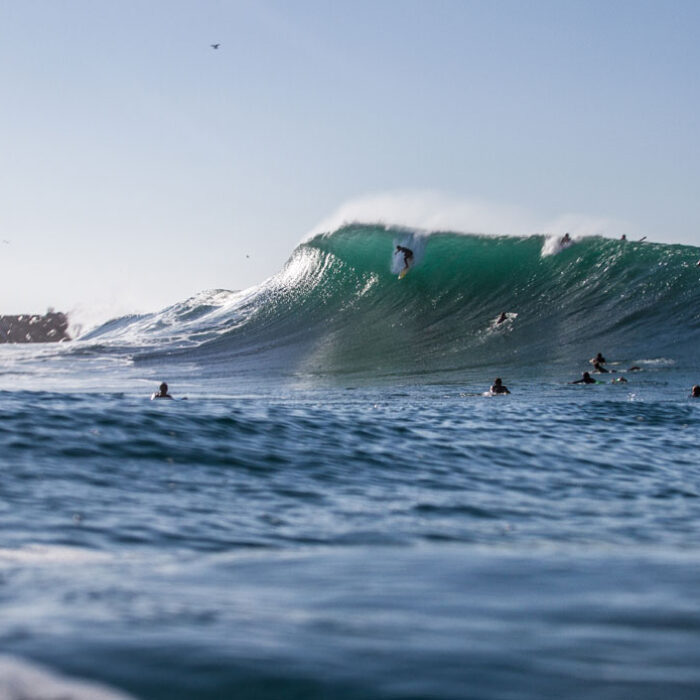 Being in the action in the barrel is the best place in world, and that’s exactly where I want to be with my camera.