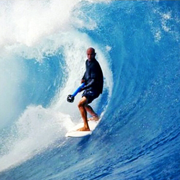 Kelly Slater may be out of the title race.