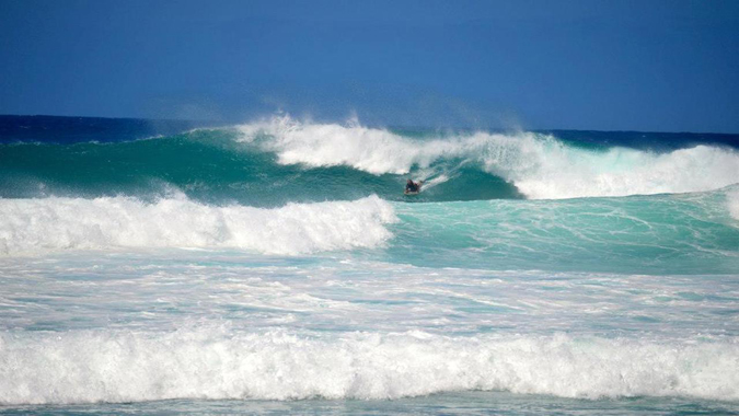 Rick charging in Puerto Rico. Photo: Matt Landon