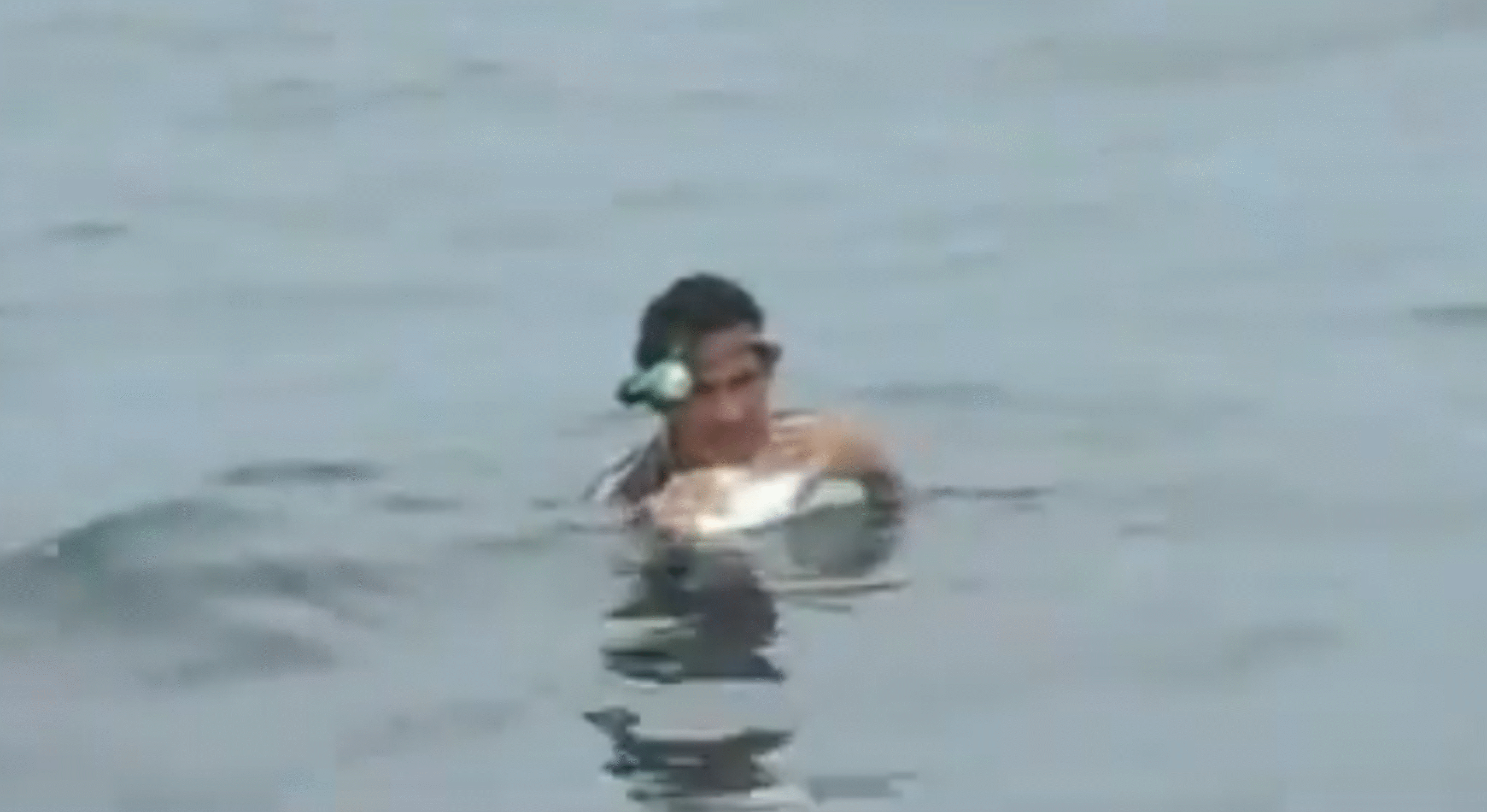 Solano Salazar Rescued After 2 Days floating in the pacific.