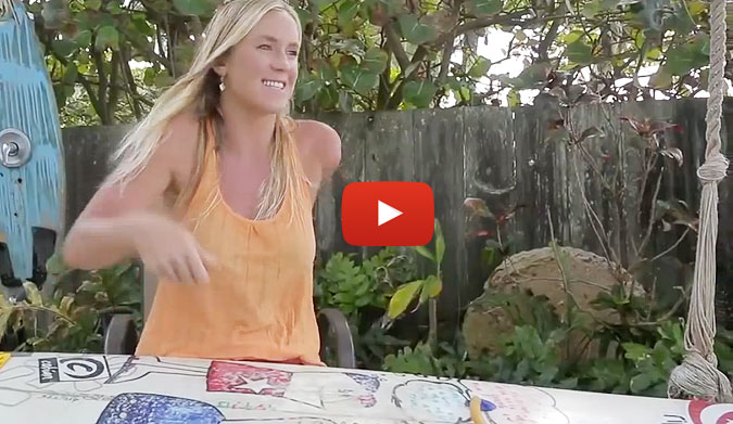 although most know Bethany's story, a majority of people have no idea how the heck she surfs at the high level she does