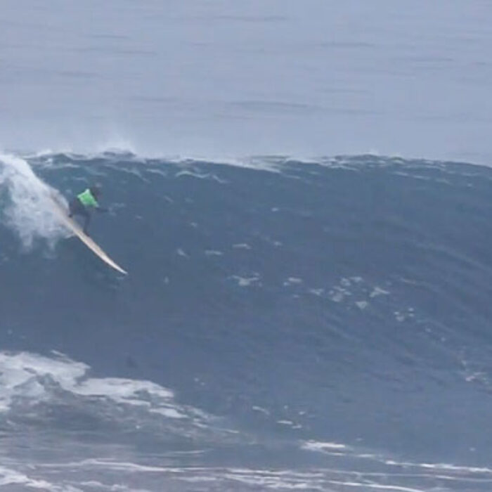 You can bet this is one of those waves that he'll never forget.