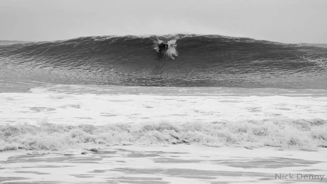 Taking advantage of the East Coast's bowls. Photo: Nick Denny