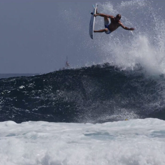 Swamp Duck Dusty Payne Boosting an air.