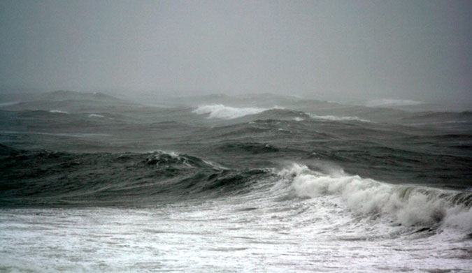 Cold Windy Secret Surf Spot