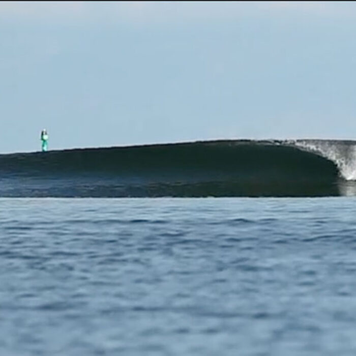 Head high, perfect barrel with no one out. Berlin, Germany.