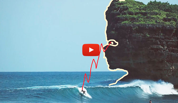 A lot can happen when you're blindly searching for waves on scattered islands across an equatorial climate with pretty consistent perfect waves